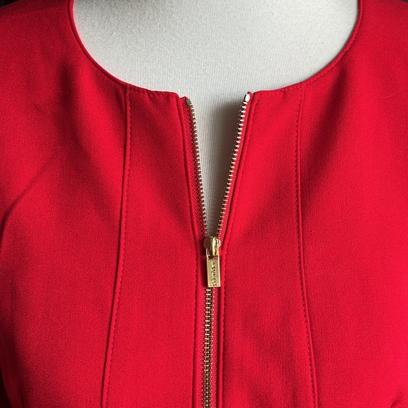 CALVIN KLEIN classic red blazer - Picture 2 of 5